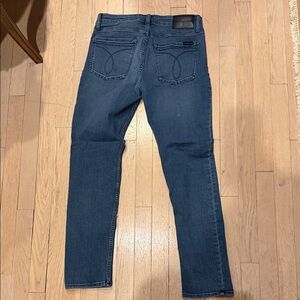 Calvin Klein Jeans Men's Dark Blue Skinny Jeans